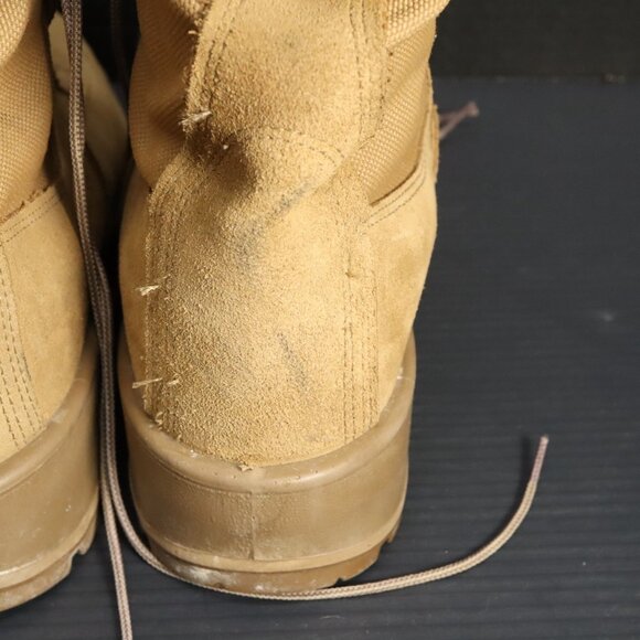 Altama Mens 11.5N Narrow Leather Desert Tan  Army Combat Boots SPE1C1-12-D-1053 - Picture 10 of 16